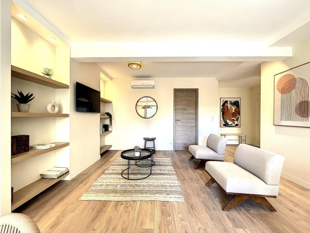Réalisation Batimo — Pièce de vie — Appartement Cannes, Cannes