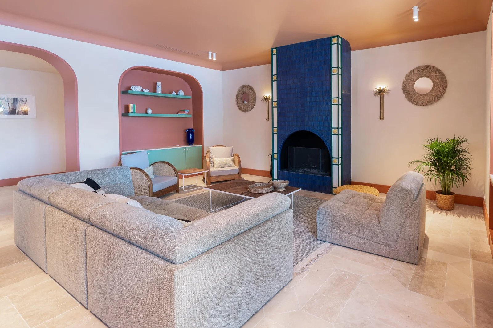 Réalisation Batimo — Chambre vue mer — La Confidence, Théoule-sur-Mer