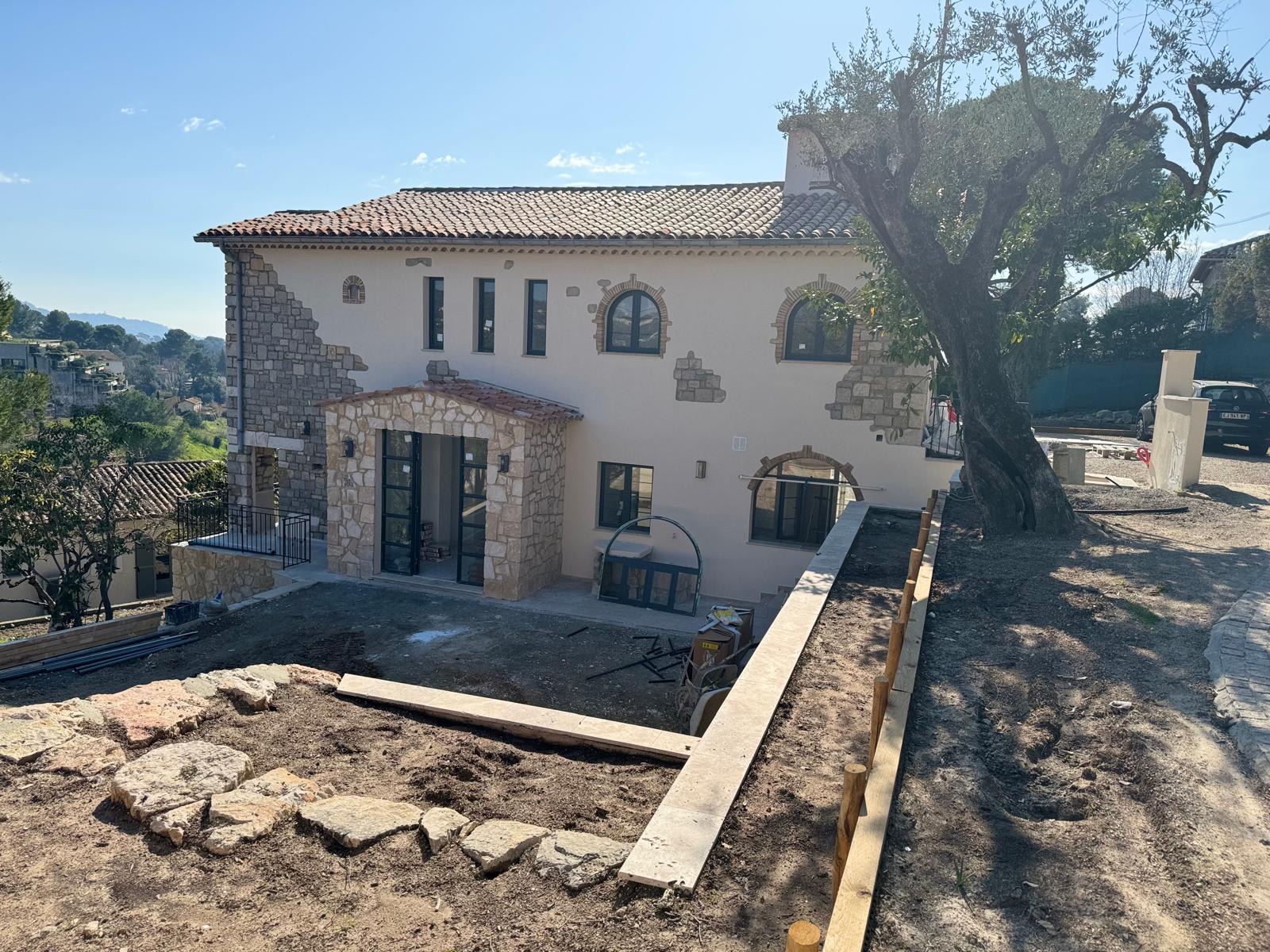 Réalisation Batimo — Espaces extérieurs — Villa Mougins, Mougins